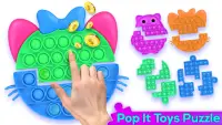Pop It 3D Puzzle : fidget toys puppet games Screen Shot 7