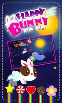 Flappy Bunny Run Screen Shot 0