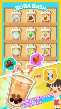 Boba Bash:Drink Store Legend-New Style Action Game Screen Shot 0