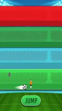 Jump and Slide Soccer Screen Shot 0