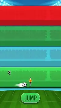 Jump and Slide Fußball Screen Shot 0