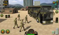 US Army Military Bus Driving Screen Shot 0