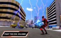 Light Speed Hero Rescue City : Flying Rope Hero 3d Screen Shot 6