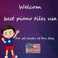 Best Piano Tiles-USA flag 2019 Screen Shot 0