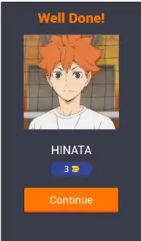 Haikyuu Quiz Screen Shot 1