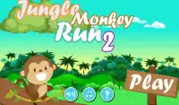 Jungle Monkey Run 2 Screen Shot 0