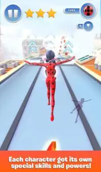 Miraculous LadyBug Adventure Subway Run 3D FREE Screen Shot 2
