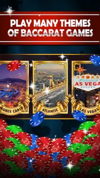Baccarat Casino - Online en offline casinospel Screen Shot 2