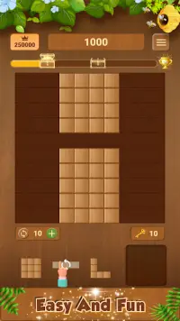 Woody Block Puzzle - Q Block Screen Shot 2