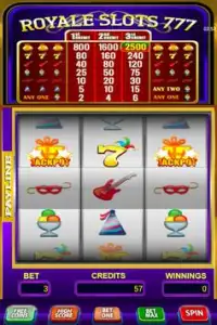 Royale Casino Slots 777 Screen Shot 4