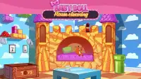 Baby Doll House Cleaning - Home cleanup game Screen Shot 2