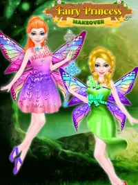 Fairy Princess Dress Up Salon Games for Girls Screen Shot 2