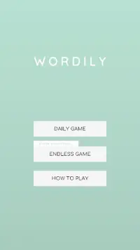 Wordily - 5 Letter Word Game Screen Shot 2