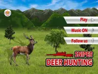 Sniper Deer Shooting - 3D Screen Shot 0