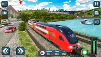 Euro Train Driver Train Games Screen Shot 2