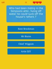 Trivia for The Simpsons Screen Shot 7