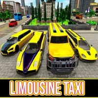 Luxury Car Driving Simulator - Limousine Taxi 3D Screen Shot 4