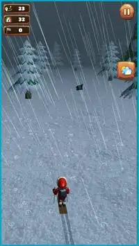Extremo Descendo Esquiar Dublê: Jogo De Inverno Screen Shot 4