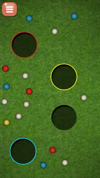 Rolling balls - Reflex test Screen Shot 1