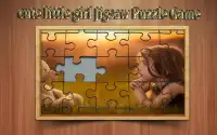 cute little girl jigsaw puzzle game Screen Shot 1