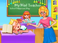 Crazy Mad Teacher - School Classroom Trouble Maker Screen Shot 0