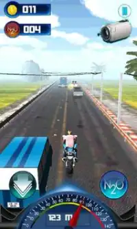 Moto Race Traffic #1 Screen Shot 0