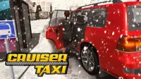 Van de weg af Kruiser Taxi Simulator 2017 Screen Shot 2