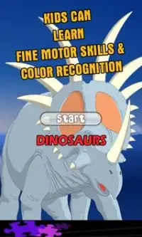 Dino Games for kids free: LOUD Screen Shot 1