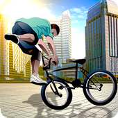 BMX City Bike Stunt