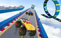 Monster Truck Mega Ramp Stunts 3d Truck Simulator Screen Shot 1