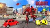 Robot war: Robot Shooting Fps counter war Screen Shot 0