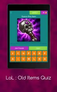 LoL : Old Items Quiz Screen Shot 14