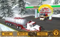 transporte de camiones nieve Screen Shot 7