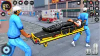 Ambulance Rescue Doctor Games Screen Shot 3