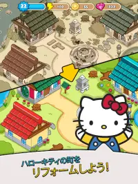 Hello Kitty - Merge Town Screen Shot 5