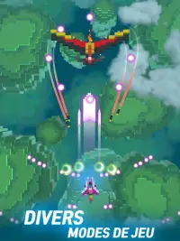 Sky Wings: Pixel Fighter 3D Screen Shot 14