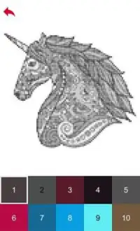 Mandala Art Color by Number - Pixel Art Game Screen Shot 4