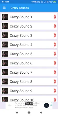 Crazy Funny Sound Effects: Com Screen Shot 0