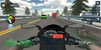 Traffic Highway Moto Bike - Rider, Racing Screen Shot 6