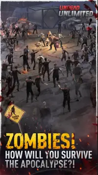 Undead Unlimited-zombies town Screen Shot 1