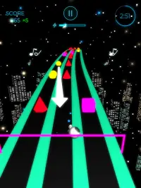 Beat Runner - trò chơi âm nhạc Screen Shot 9
