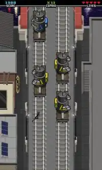 Ninjas Don't Like Trains Screen Shot 0