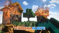 Teardown Fire in Mcpe Screen Shot 0