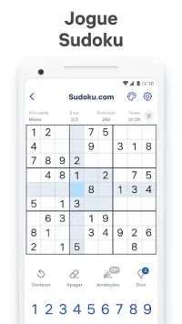 Sudoku.com - jogo de sudoku Screen Shot 0