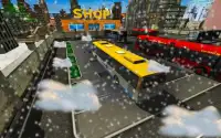 Snow Christmas Bus Simulator Screen Shot 4