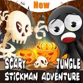Stickman Scary Jungle Adventure Game