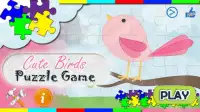 Cute Birds Jigsaw Puzzles Game Screen Shot 0