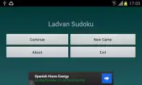 Ladvan Sudoku Screen Shot 1
