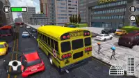 Simulador de condução de ônibus escolar 2018 Screen Shot 10