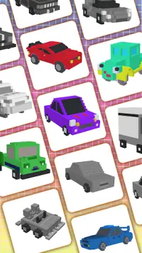 Cars Color by Number Voxel Art Screen Shot 5